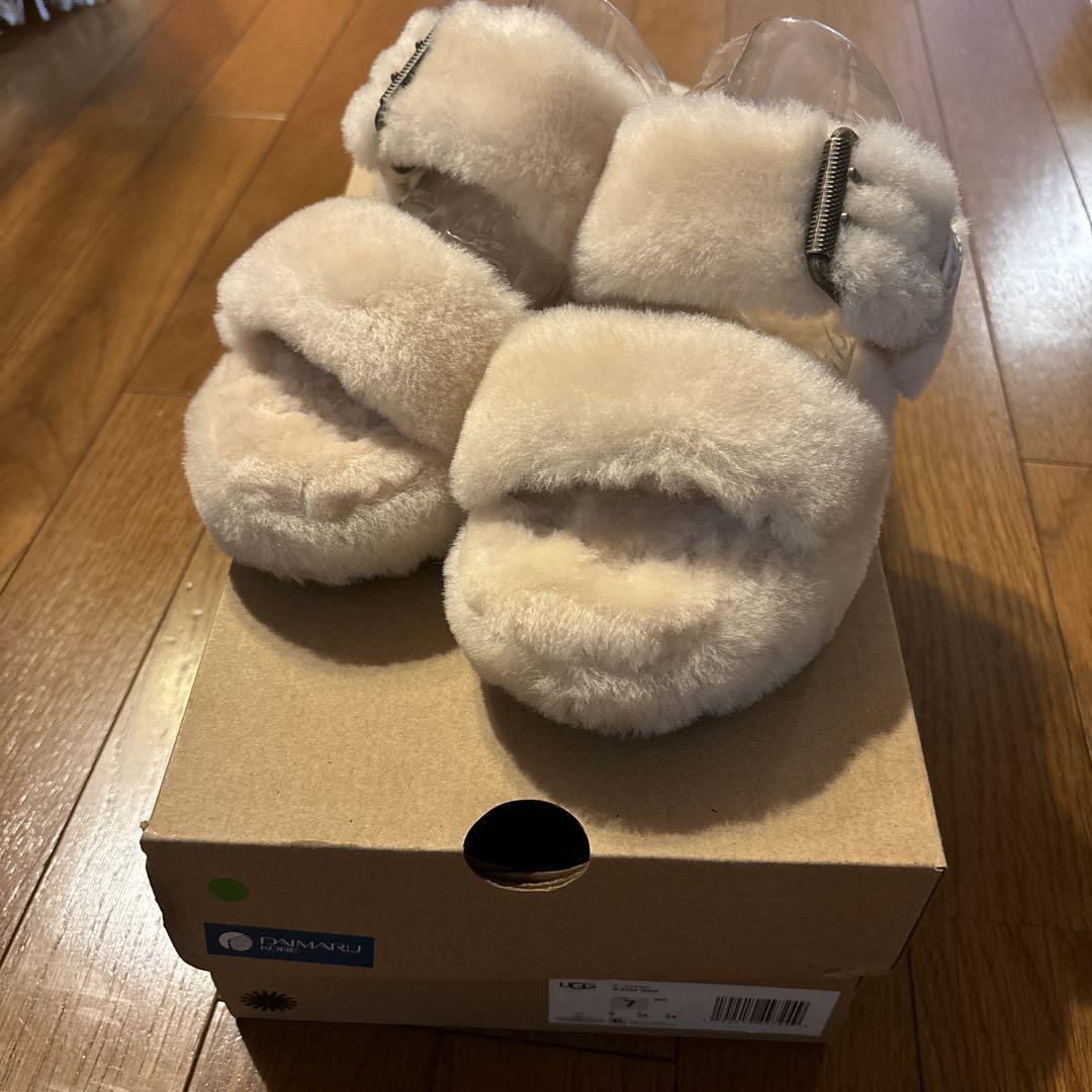 【超美品】アグサンダルUGG FUZZ YEAH24センチ