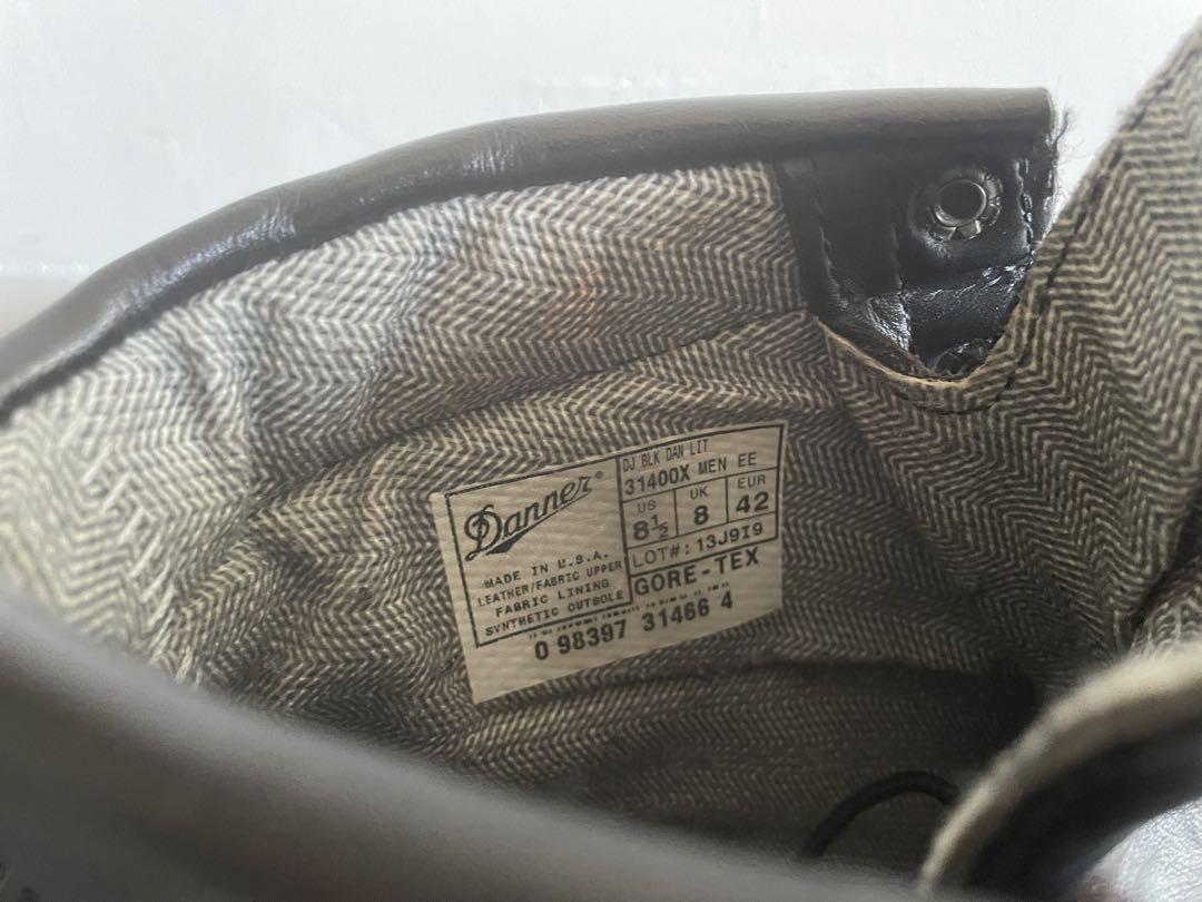 DANNER ライト　ゴアテックス　US8.5 31400X ブラック