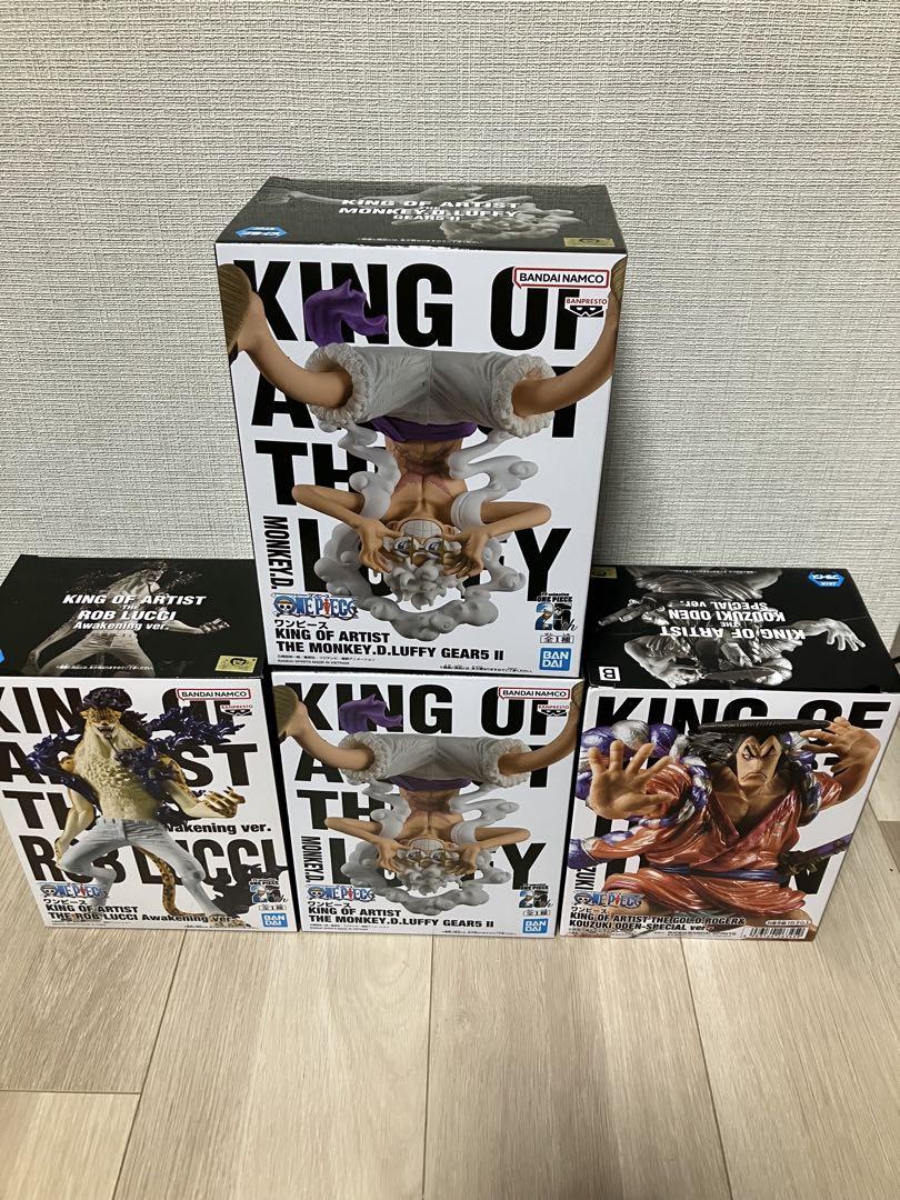 ワンピース フィギュア KING OF ARTIST ニカ ルッチ 黒ひげなど