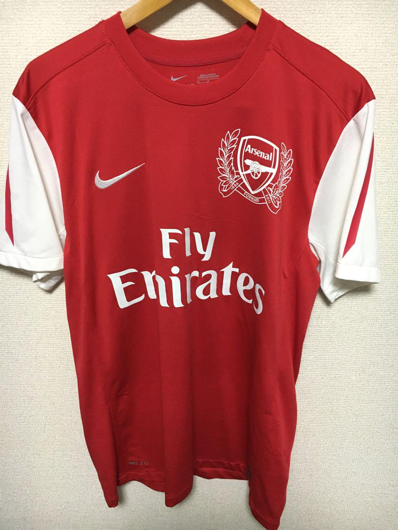 アーセナル Arsenal ナイキ NIKE ゲームシャツ M サッカー
