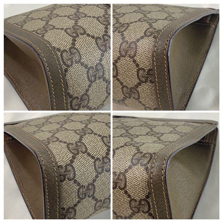 大得価格安 激レア 箱付き GUCCI クラッチバッグ GG ゴールド金具 PVC pi7lV-m16489792425 大人気人気