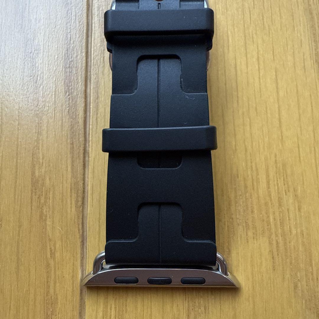 Apple Watch Hermès 45mmケース用キリム（黒シンプルトゥール