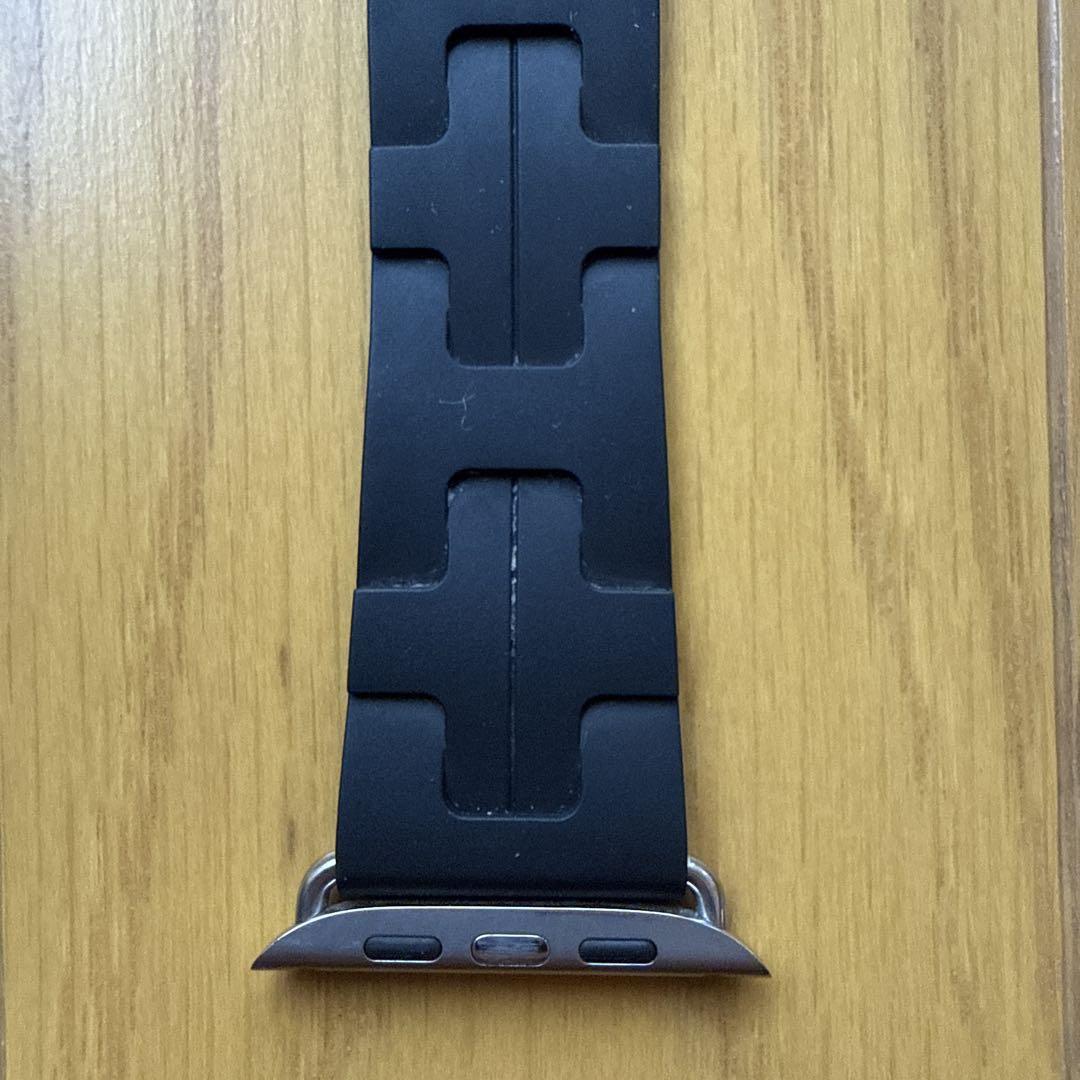 Apple Watch Hermès 45mmケース用キリム（黒シンプルトゥール