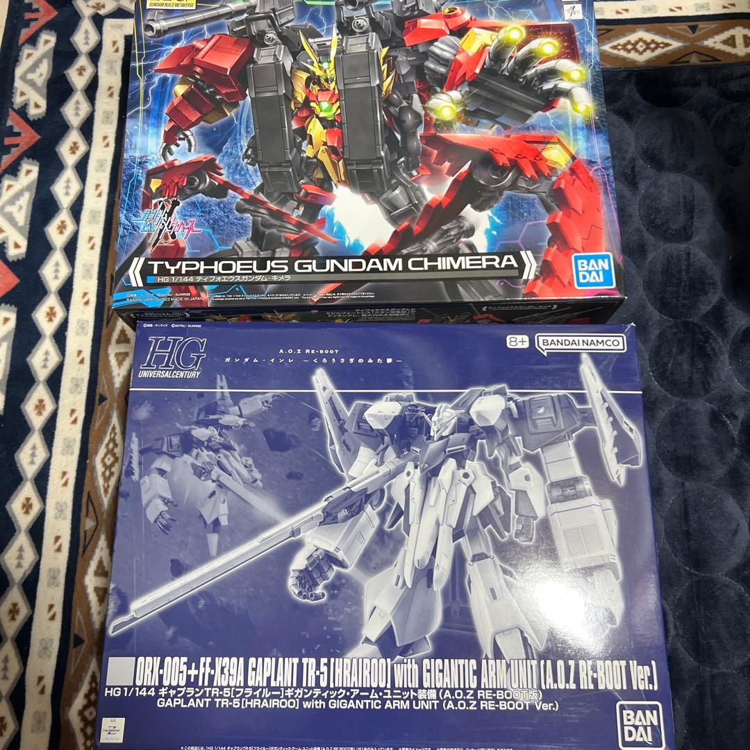 ガンプラ２つ
