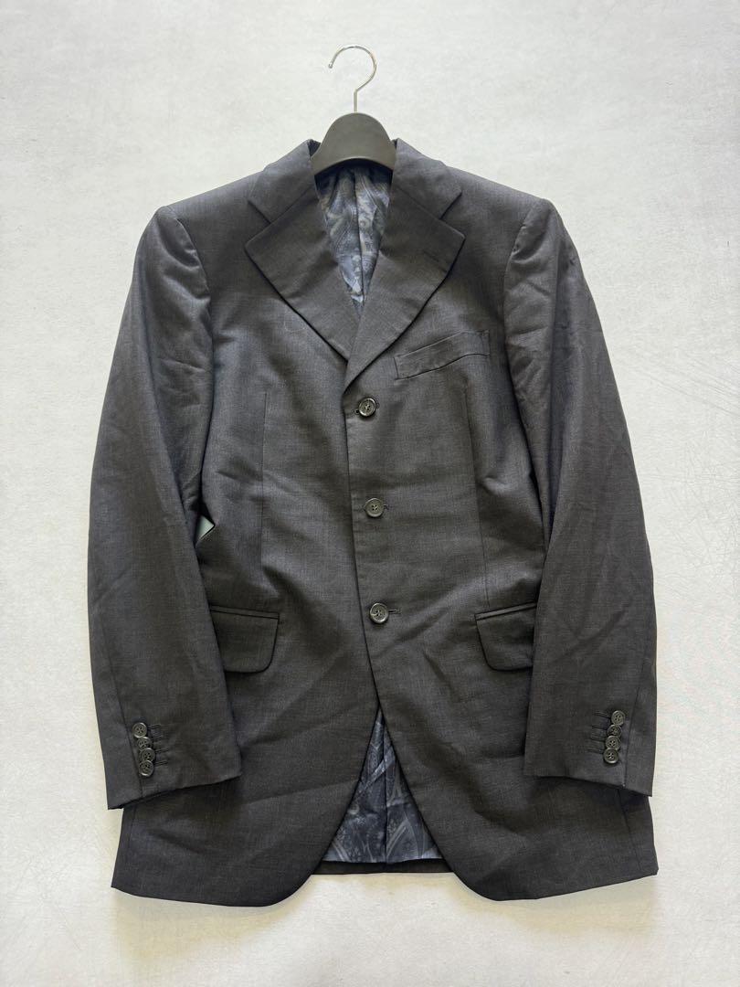 【★大感謝セール】 GG 裏地ペイズリー 46 紳士服 スーツ セットアップ 上下 ETRO ☆ スーツ