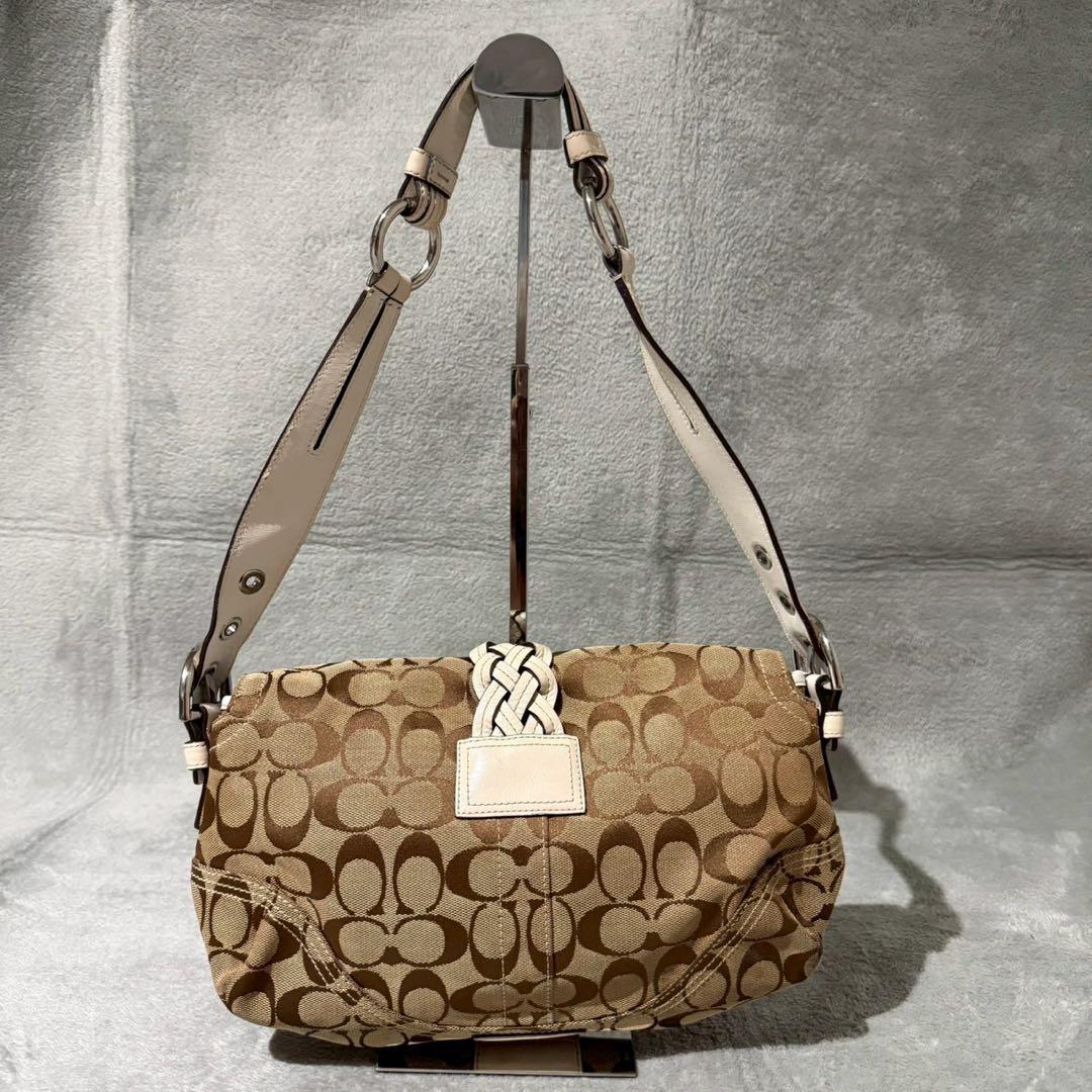 Coach Soho Signature Woven Shoulder Bag Coach Soho Signature Woven Shoulder Bag