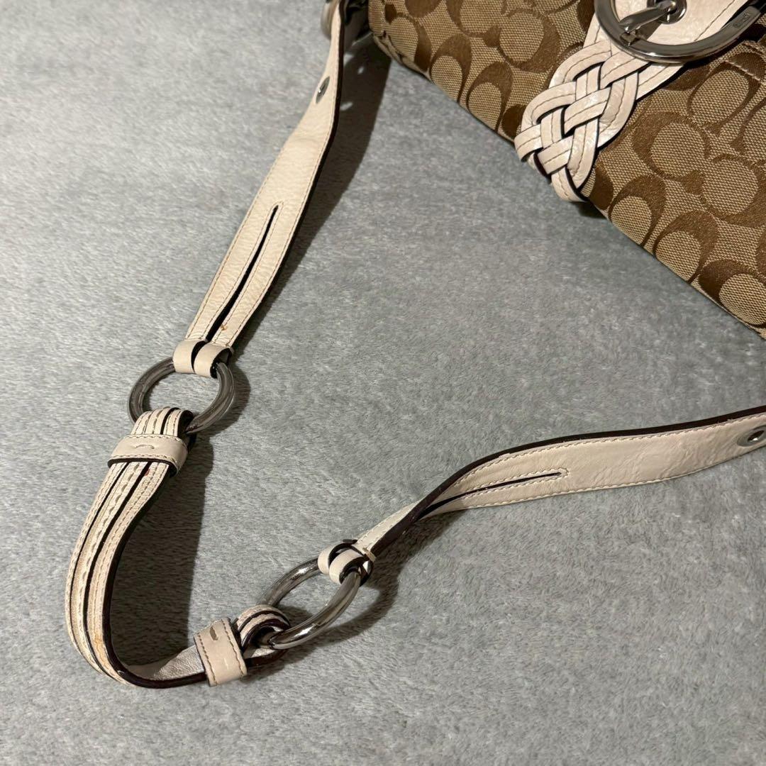 Coach Soho Signature Woven Shoulder Bag Coach Soho Signature Woven Shoulder Bag