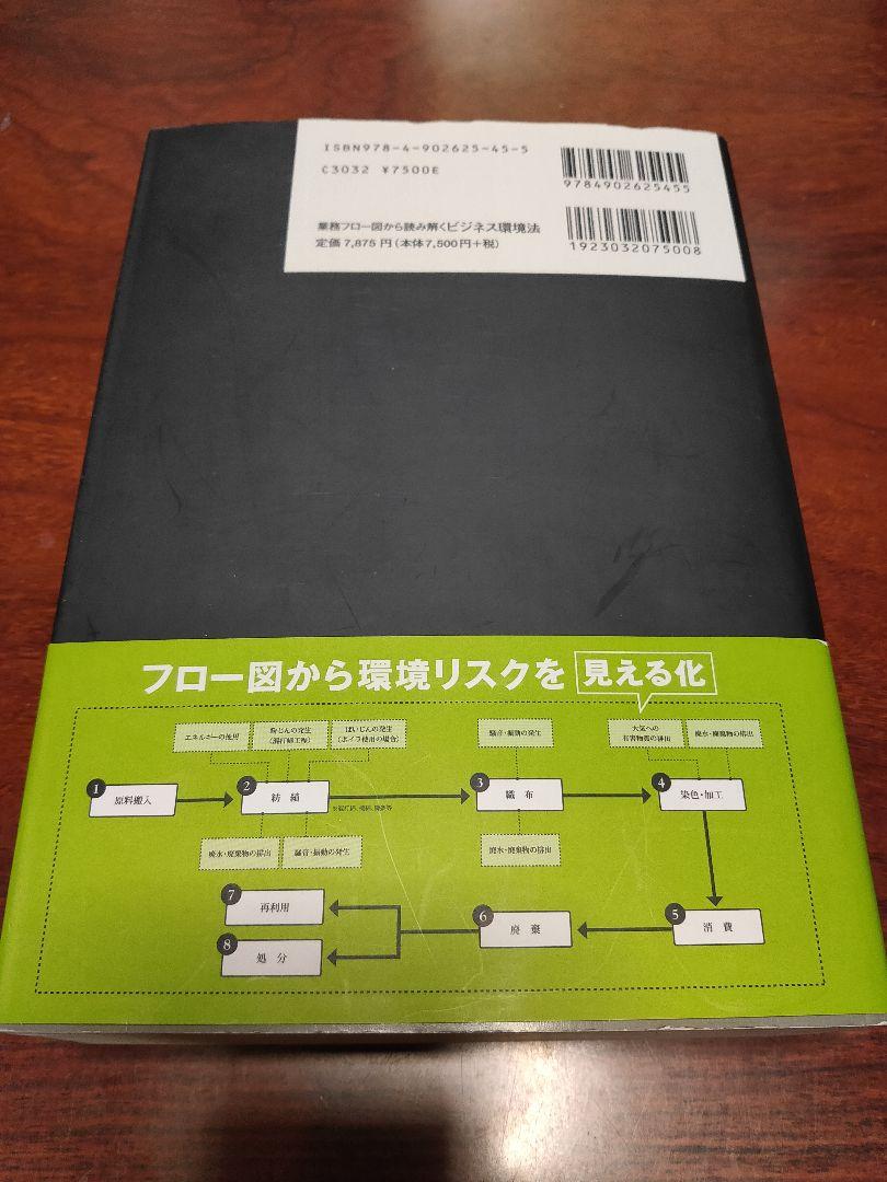 【希少品】業務フロー図から読み解くビジネス環境法