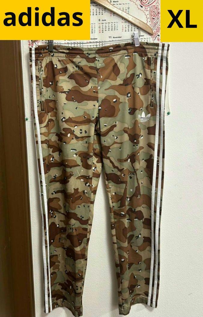 【希少・絶版カラー】adidas アディダス　カモ柄　トラックパンツ　XL