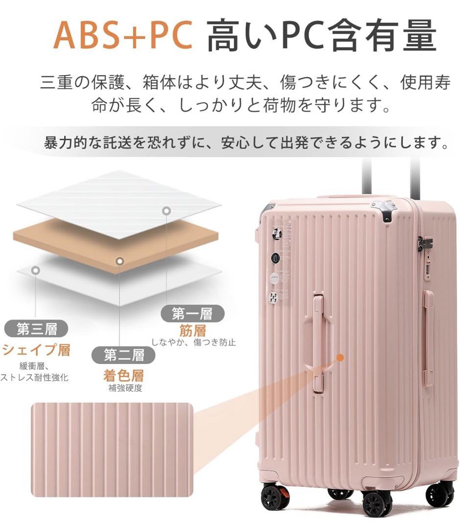 スーツケース ファスナー