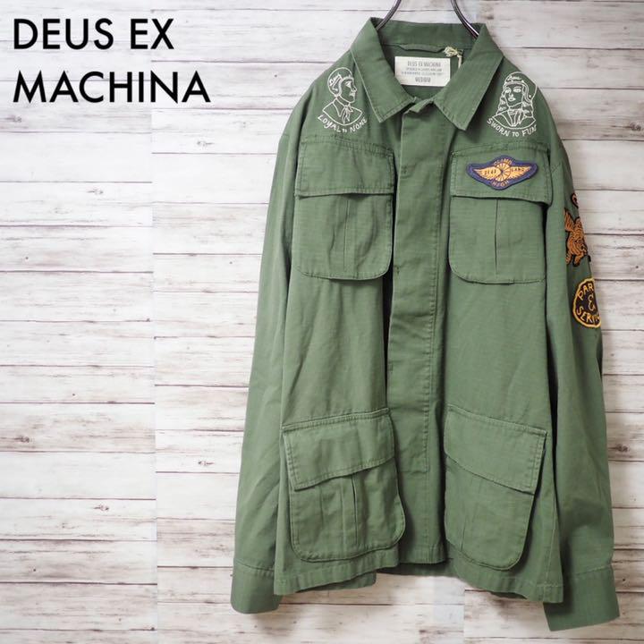 新品タグ付き DEUS EX MACHINA Travis Overshirt