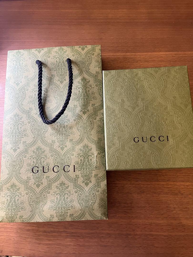 GUCCI ギフトボックスとショッパーセット