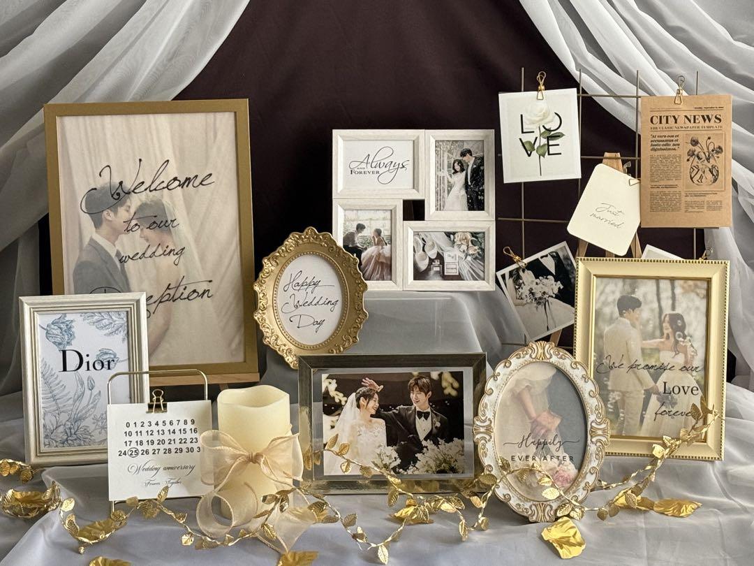 mo様❤️ウェルカムスペース まとめ売り 受付 装飾 結婚式 アイテム多数 ウェルカムスペース✨まとめ売り アイテム多数 トレペ付き 結婚