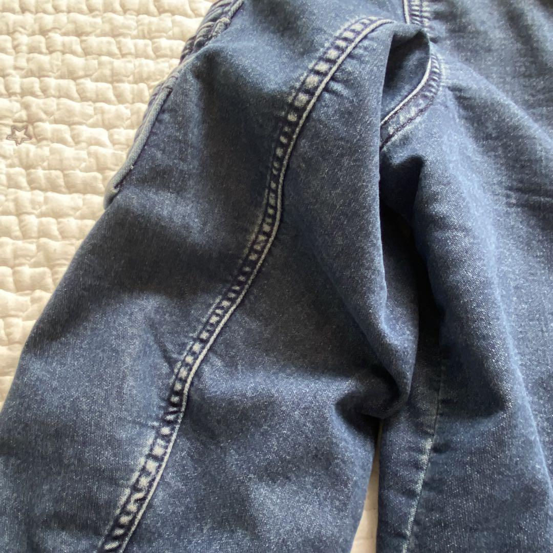 レア✨OLD GAP Vintage 90s デニムジャケット MA-1 青 赤