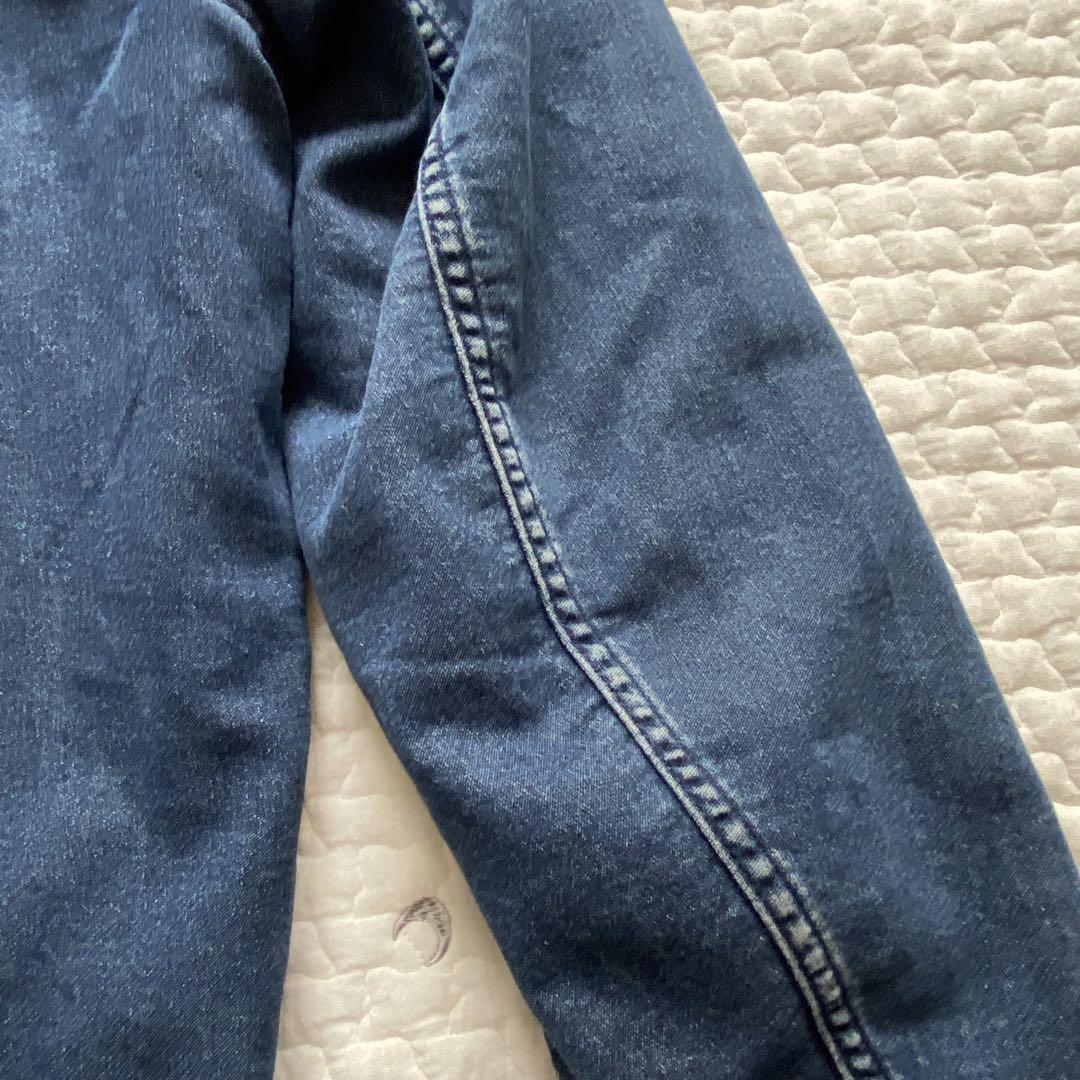 レア✨OLD GAP Vintage 90s デニムジャケット MA-1 青 赤