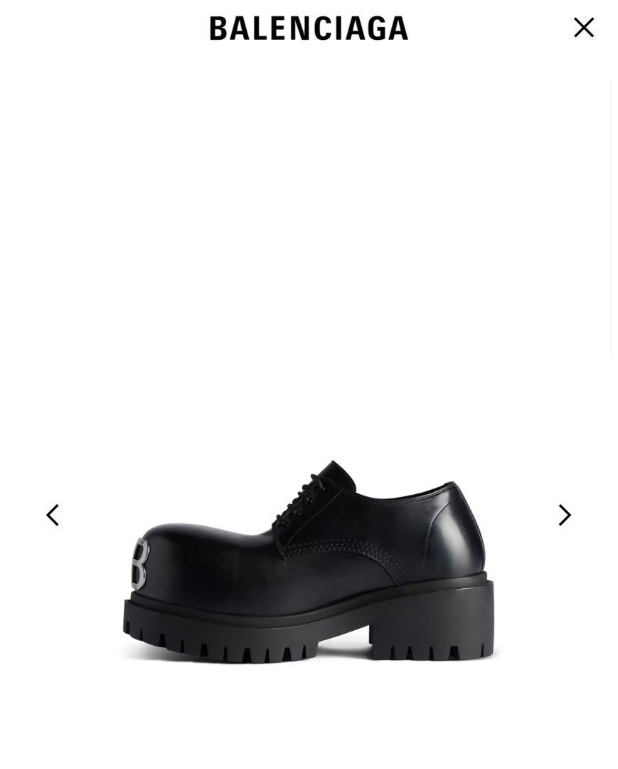 allen様バレンシアガ BALENCIAGA Stomper ダービー ブーツ