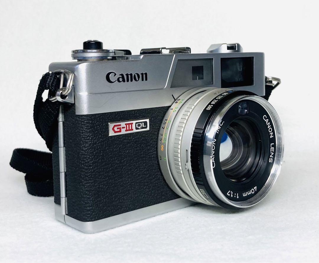 【完動品】 Canon Canonet QL17 G-Ⅲ 美品 動作確認済