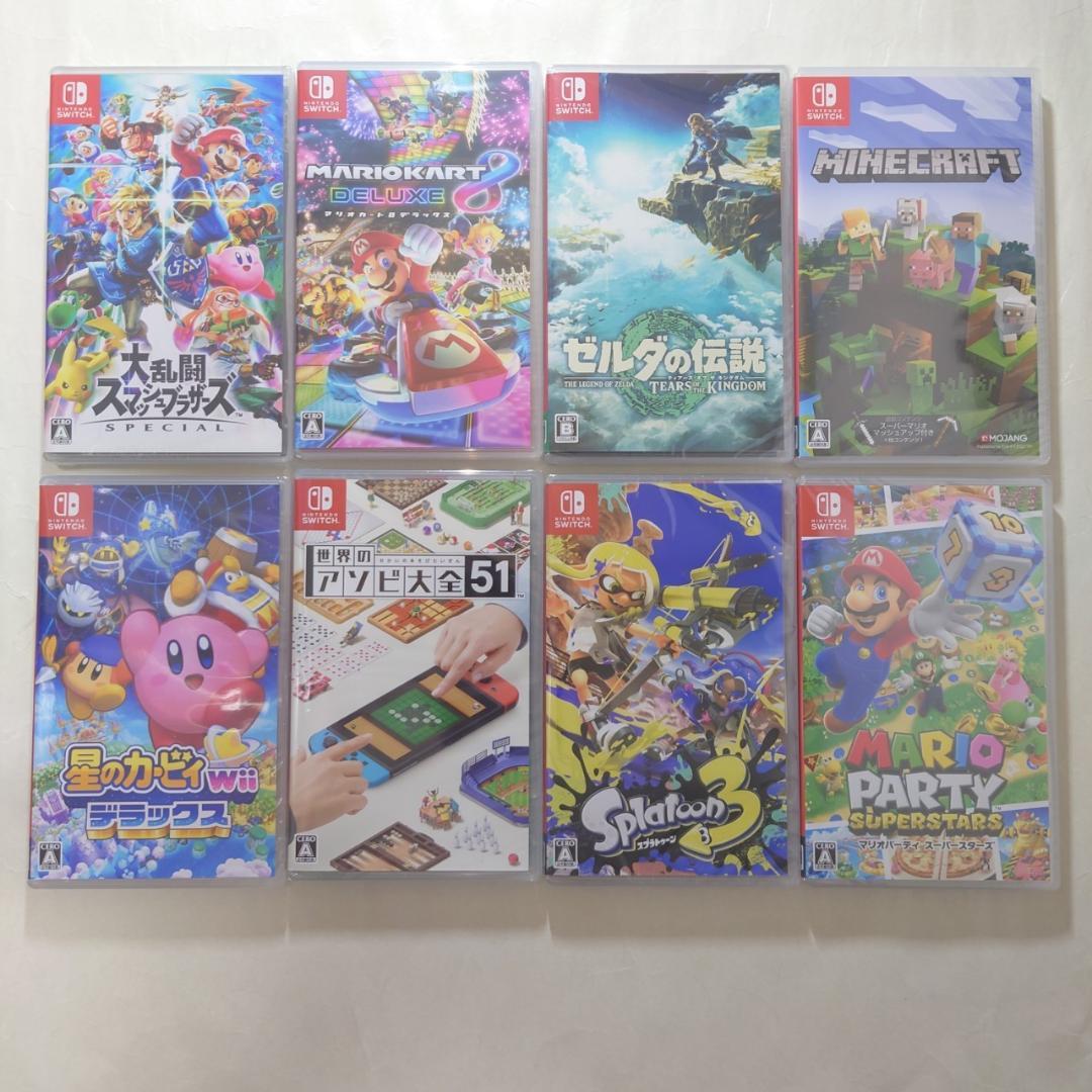 Nintendo Switch ソフト 8本セット Nintendo Switch ソフト 8本セット