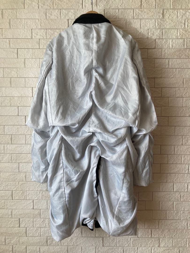 コムデギャルソンオムプリュス　リバーシブル　ロングジャケット