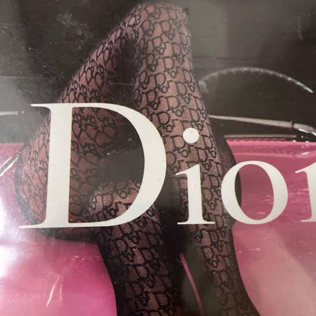 Dior ディオール トロッター 柄 ヴィンテージ ストッキング タイツ稀少レア