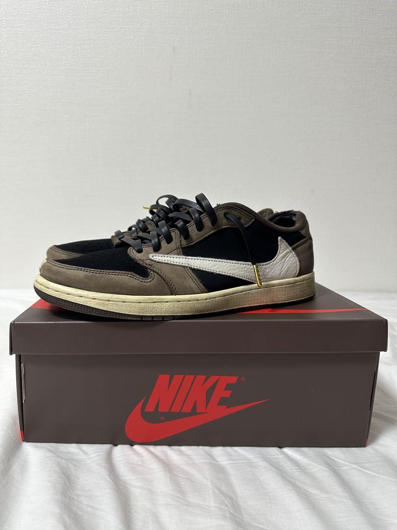 購入先SNKair jordan 1 low travis scott トラヴィススコット