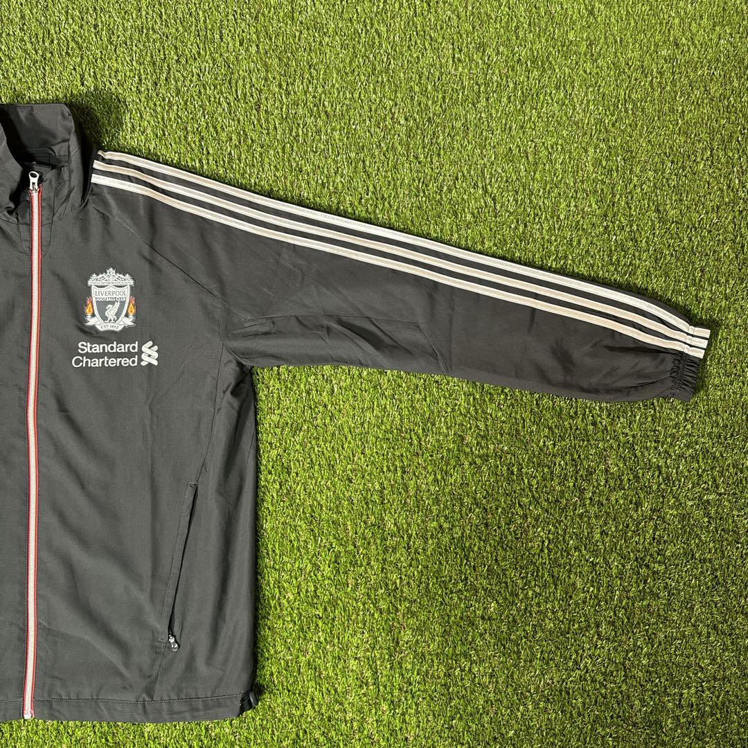 NewVintage古着06'年製adidasリバプール白ナイロンジャケット