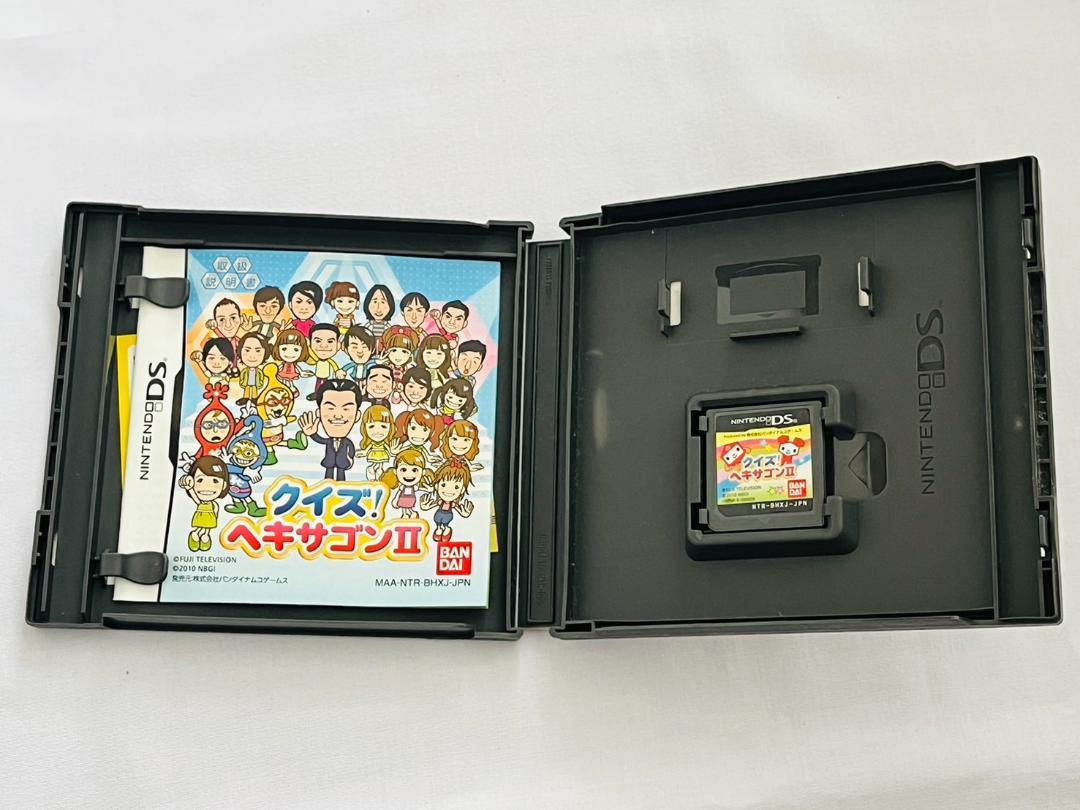 □NINTENDO DS ソフト クイズ！ヘキサゴンⅡ ケース付き - メルカリ