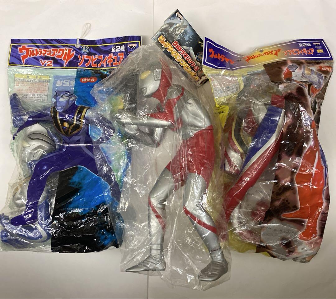 バンプレスト ウルトラマン 3種 初代マン・ガイア・アグルV2 検ビリケン商会 限定値引‼️バンプレスト ウルトラマン 3種 初代マン・ガイア他