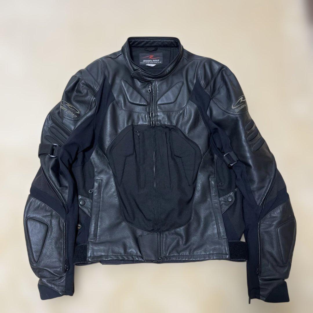 ROUGH & ROAD バイクジャケット XL ブラック