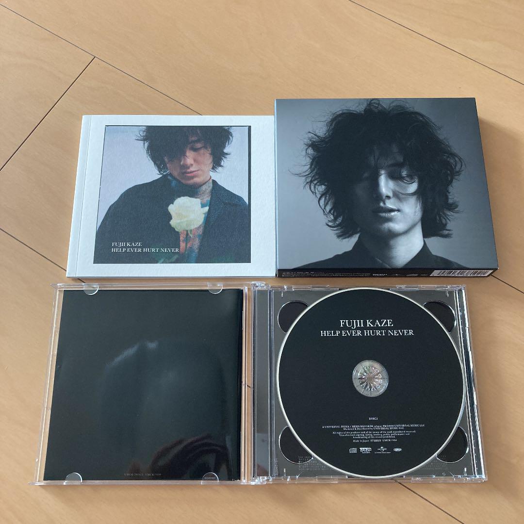 【即購入ok!!】藤井風『HELP EVER HURT NEVER』初回限定盤 即購入ok!!】藤井風『HELP EVER HURT NEVER』初回限定盤ブ