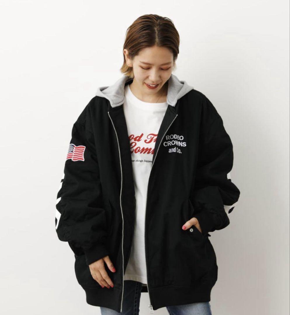 割引購入 完売品✩RODEO ブルゾン BIG CROWNS✩HOODED ジャケット・アウター