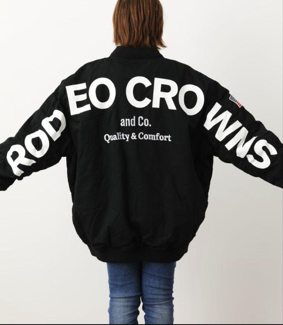 完売品✩RODEO CROWNS✩HOODED BIG ブルゾン