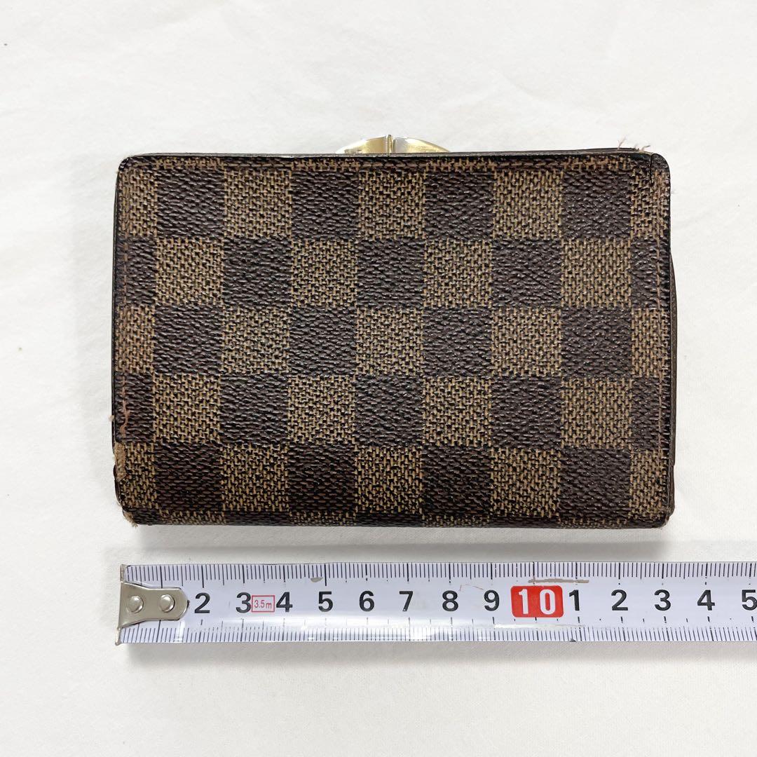 LOUIS VUITTON　ルイヴィトン　ダミエ　ポルトフォイユ ヴィエノワ ルイヴィトンポルトフォイユ ヴィエノワ 新型 がま口タイプ