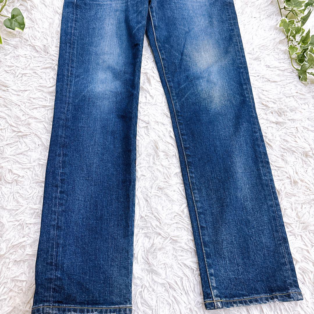 レッドカード SHIPS別注 rhythm ストレッチデニム ダメージ加工 レッドカード SHIPS別注 rhythm ストレッチデニム ダメージ加工