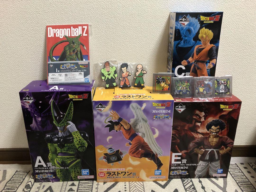 ドラゴンボール  一番くじ　未来への決闘　セミコンプセット　下位賞付