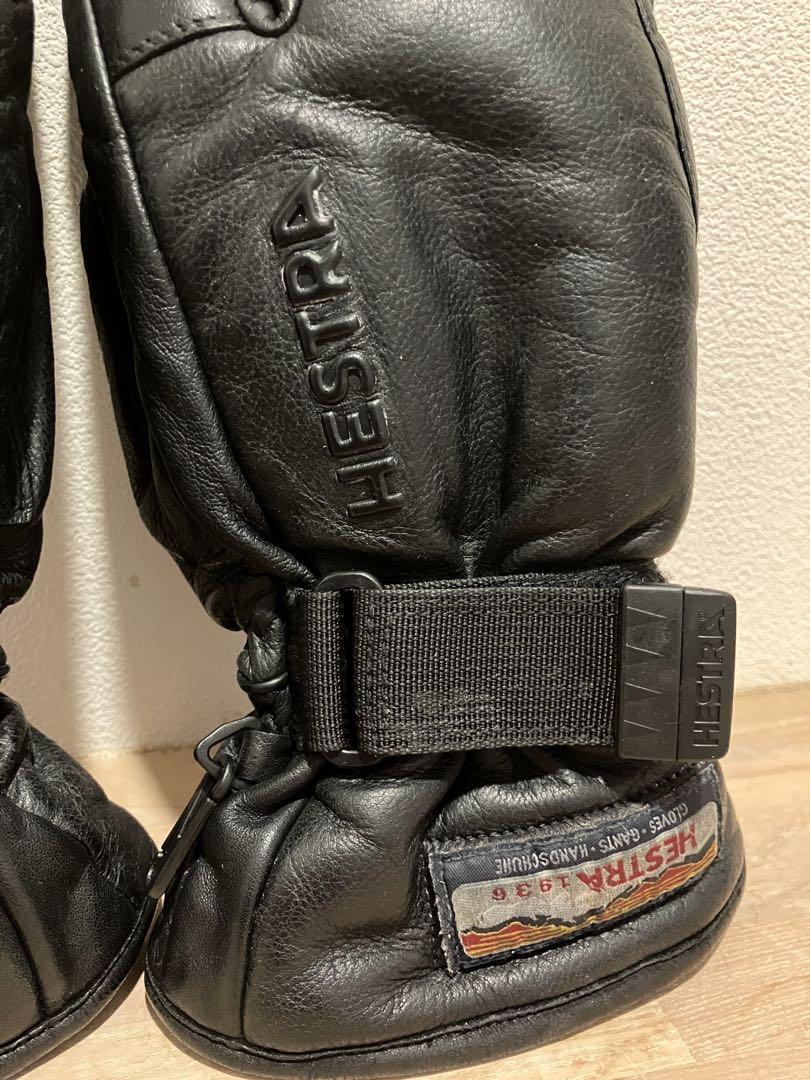 ヘストラ ゴアテックス GTX ミトン グローブ ブラック Gore-Tex