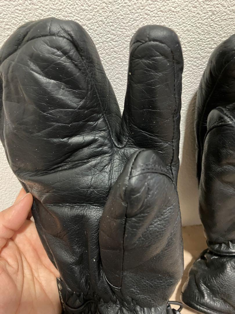 ヘストラ ゴアテックス GTX ミトン グローブ ブラック Gore-Tex
