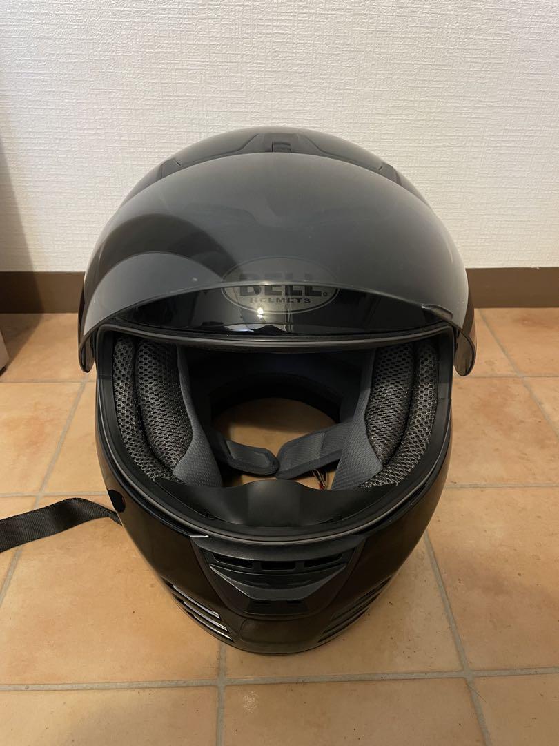 新品 保管時小傷ありBELL アロー ブラック フルフェイスヘルメット