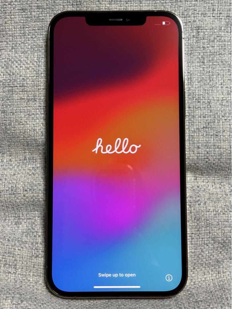 【美品】iPhone 12 Pro Max 256GB ゴールド
