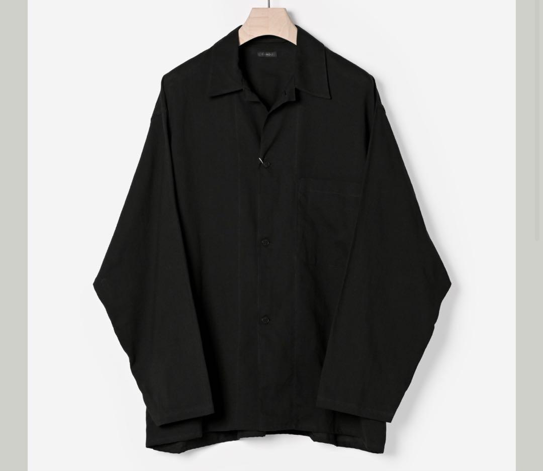 comoliコモリ23ss 空紡オックスシャツジャケット