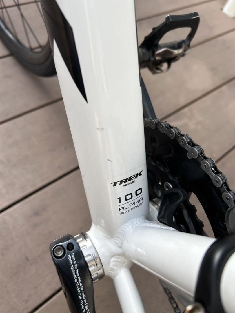 TREK domane al3 トレック ドマーネ ロードバイク 白黒 56