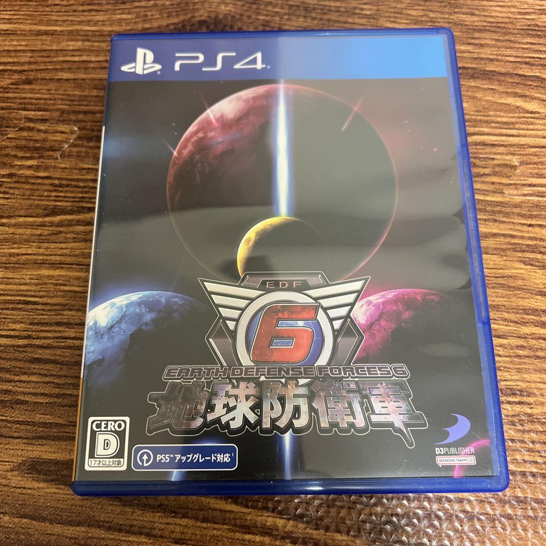 EARTH DEFENSE FORCE 6 地球防衛軍PS4