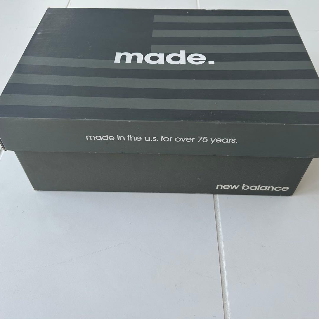 New Balance 993 ブラック 28.5 USA ワイズD 箱付き