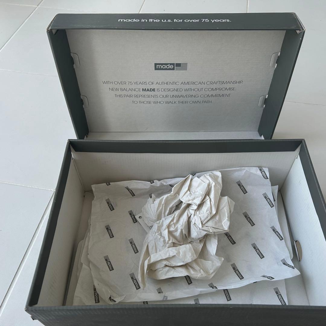 New Balance 993 ブラック 28.5 USA ワイズD 箱付き