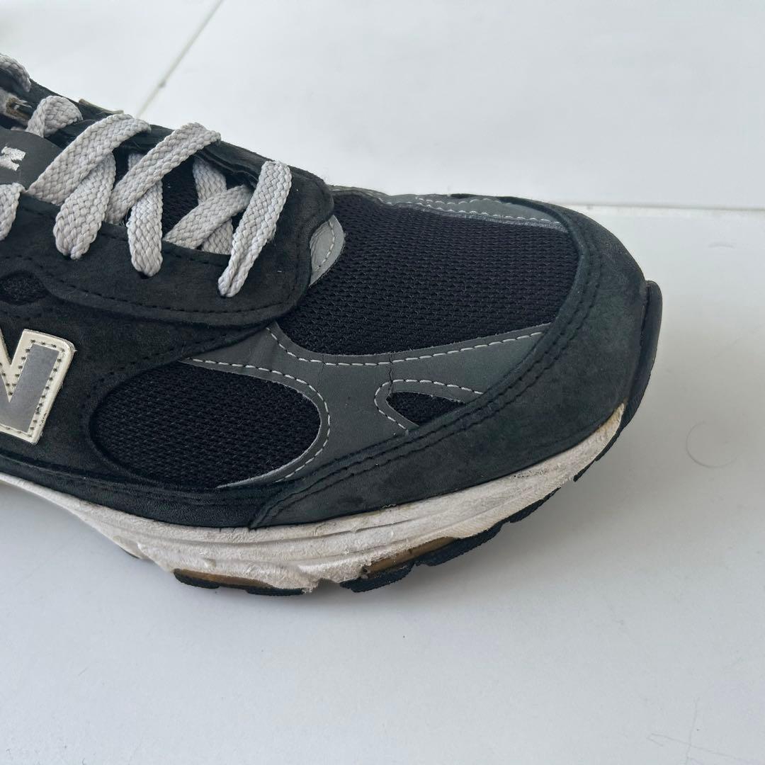 New Balance 993 ブラック 28.5 USA ワイズD 箱付き