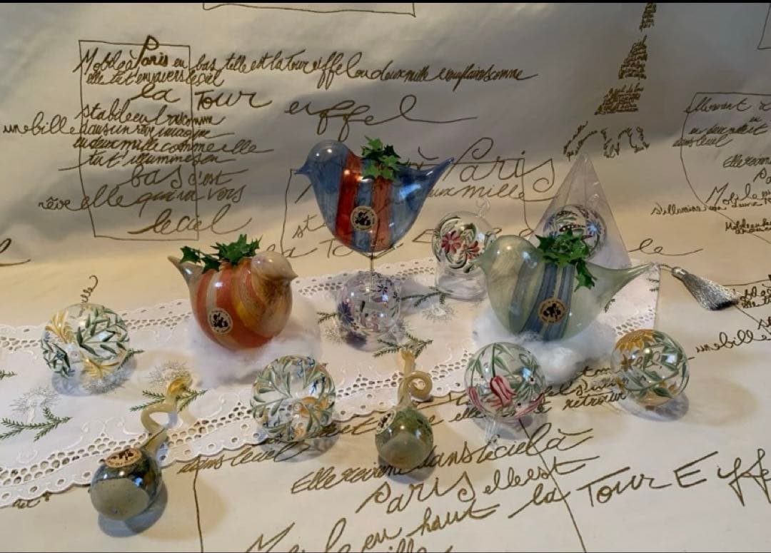 ドイツ製 手書きの卵