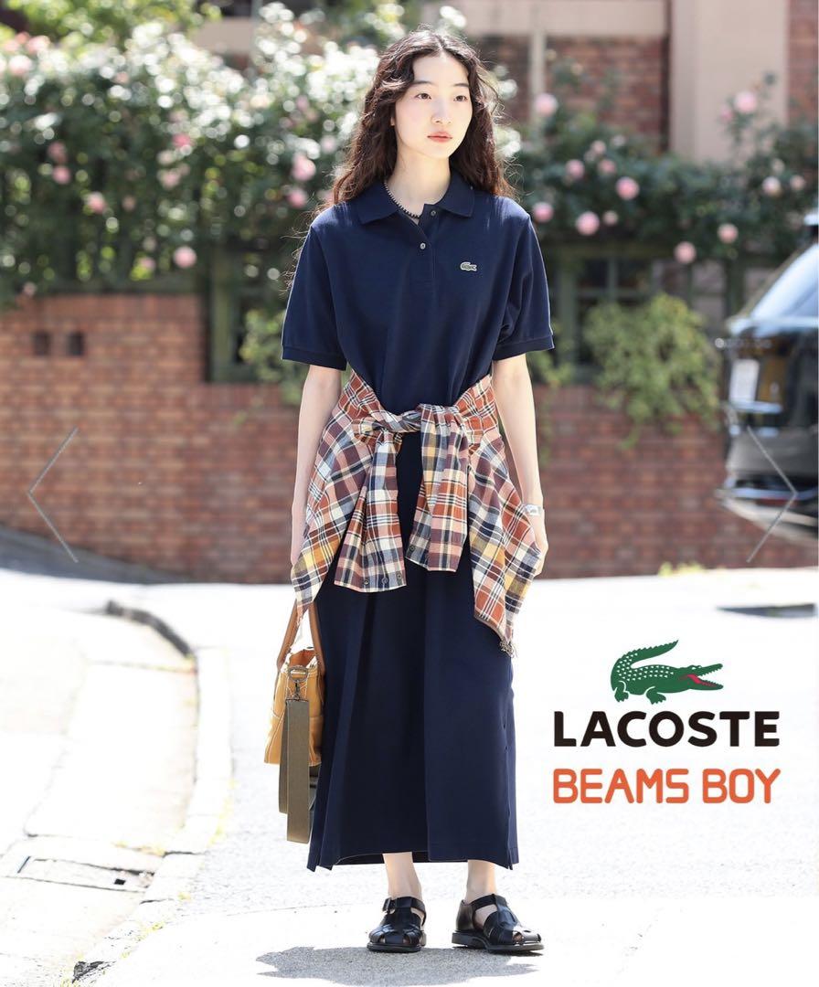 【新品タグ付】LACOSTE ポロシャツ ワンピース 25SS