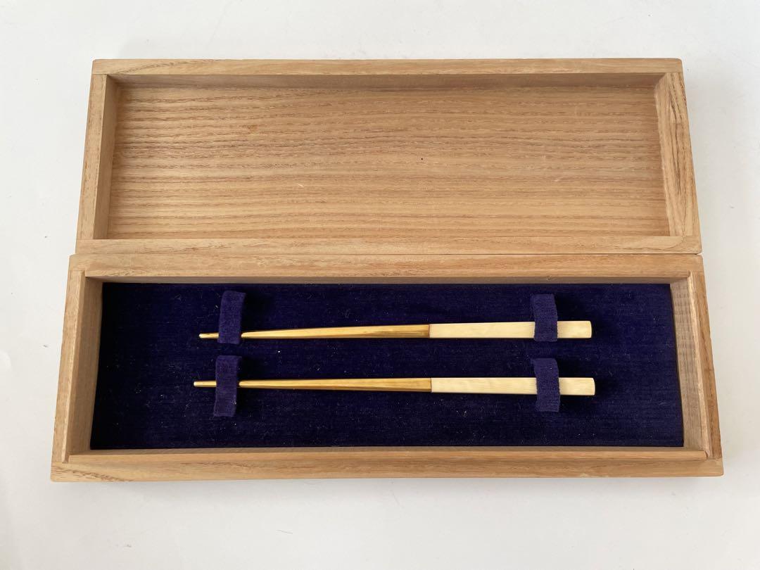 金属製 金の箸