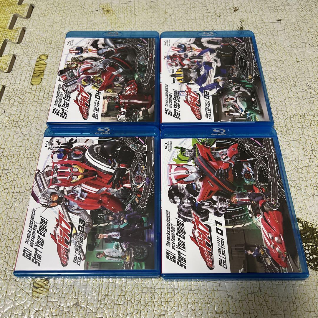 大きな取引 仮面ライダードライブ Blu-ray 美品 全4巻 ・4 BOX1・2・3