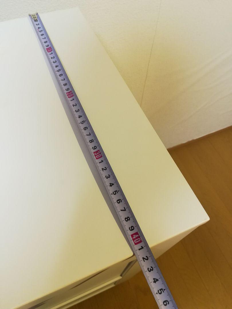 【大阪のみ送料無料】下駄箱　ホワイト靴箱 シューズラック　イケア ¥17,990